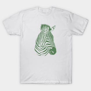 Fern Green Zebra T-Shirt